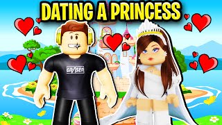 I Dated A Princess In Roblox Brookhaven 👸💖 [upl. by Ttereve]