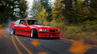 Davids BMW E36  Mountain Run 4K [upl. by Nonnac749]