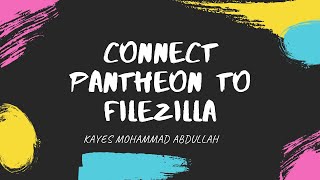 Connect your pantheon account on filezilla [upl. by Llednav309]