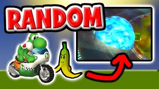 Mario Kart Wii but EVERY Item has a RANDOM Effect [upl. by Enicul]