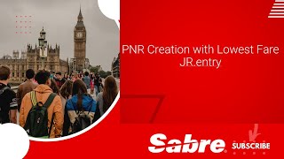 Low Fare Search JR  PNR Creation [upl. by Korns]