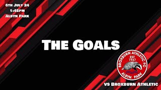 THE GOALS  Broxburn Athletic 16 Bonnyrigg Rose [upl. by Aikehs347]