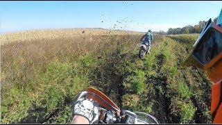 Raw Sound of the KTM 350 EXCF 4Stroke  NoMusicMotoEdit [upl. by Brownley]