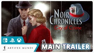 Noir Chronicles Crime City  console trailer [upl. by Anana816]