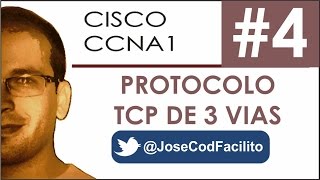 Protocolo TCP de 3 Vias y Finalización de comunicación  CCNA1  04 JoseCodFacilito [upl. by Quinby]