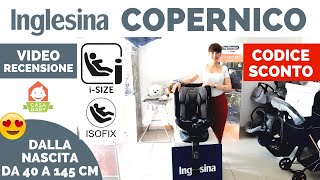 INGLESINA COPERNICO SEGGIOLINO AUTO ISIZE [upl. by Zeugirdor786]