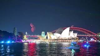 VIVID SYDNEY 2024DRONESNIKON ZF4K [upl. by Wildermuth]