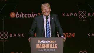 Donald Trump Bitcoin Conference 2024 Keynote bitcoin [upl. by Eitac271]