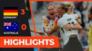 Germany vs Australia 30  Women Olympic 2024 [upl. by Mal]