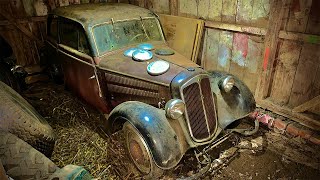 1939 DKW Barn Find Rescue After 60 Years at the Junkyard [upl. by Duyne]