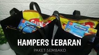 Ide Hampers Lebaran Simpel [upl. by Yendis]