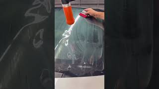 Window Tint Shrink cartint shrinking tint howtotint howto diy limotint detailing [upl. by Aztirak]