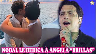 Christian Nodal Le Dedica “Brillas” A Angela Aguilar En Live Y Emocionan A Sus Fans [upl. by Akfir707]