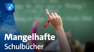 Wirtschaft im Unterricht Schulbücher bemängelt [upl. by Loraine]