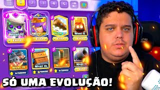 É SERIO O TOP 1 DO MUNDO SÓ USA UMA EVOLUÇÃO NO DECK tive que testar [upl. by Aihselat803]