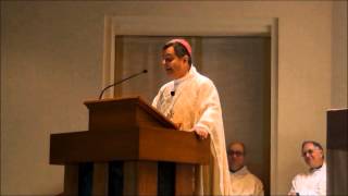 Bishop Medleys Ordination Homily II [upl. by Cordeelia]