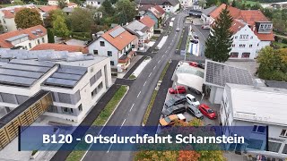 b120  neugestaltung ortsdurchfahrt scharnstein [upl. by Yriek]