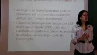 Aula 5 Parte I Federalismo Fiscal [upl. by Besse109]