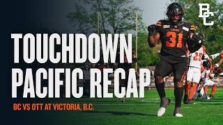 GAME RECAP  CFL TOUCHDOWN PACIFIC  OTTAWA REDBLACKS AT BC LIONS IN VICTORIA  AUGUST 3124 [upl. by Omixam]