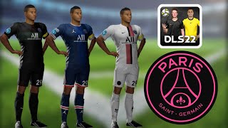 DLS 22  KITS amp LOGO PSG 2122 UPDATED [upl. by Justino]