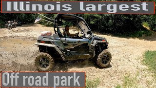 Harpoles Heartland Lodge  cfmoto zforce 800 ex  offroad park [upl. by Ateval]