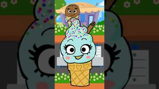 Ice Cream Finger Family  Mother Goose Club Nursery Rhyme Cartoons [upl. by Llehcsreh]