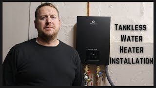 Airthereal Electric Tankless Water Heater Installation  Endless Hot Water [upl. by Gauntlett]