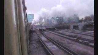 Steam Tornado 60163 rescues snow bound Eurostar passengers 21 Dec 09 [upl. by Nickerson]