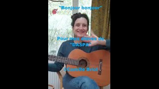 quotBonjour bonjourquot  DASPA  Camille Briol [upl. by Tiffa741]