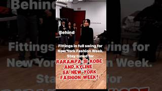 KYLINE ALCANTARA AND KOBE PARAS READY NA FOR NEW YORK FASHION WEEK kylinealcantara kobeparas fyp [upl. by Oremoh]