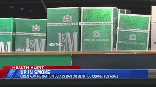 Up In Smoke Bidens plan to ban menthol cigarettes delayed [upl. by Jerrine710]