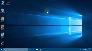 How to change desktop background image in Windows 10  Tutorial [upl. by Dougy]