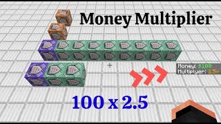 Money Multiplier  Minecraft Bedrock 116200 [upl. by Floss]