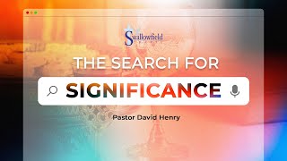 The Search for Significance  Swallowfield Sunday Service  June 25 2023 [upl. by Dremann626]