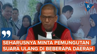 Beda Pendapat Saldi Isra Menilai MK Harusnya Minta Pemilu Ulang Beberapa Daerah [upl. by Monroy179]