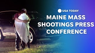 Watch Maine mass shooting death toll rises to 18  USA TODAY [upl. by Acinoed811]