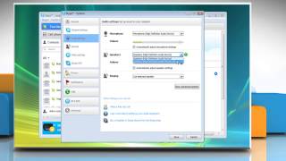 How to adjust the Skype® Sound Settings for Speaker and Microphone [upl. by Intirb164]