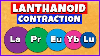 Lanthanoid Contraction  Causes of Lanthanide Contraction  Class 12 [upl. by Diba]