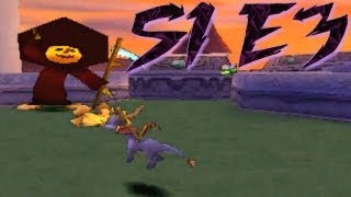 Lets Play Spyro la trilogie S1  Episode 3  Lapins de Pâques et Chasse aux oeufs [upl. by Eceerahs]