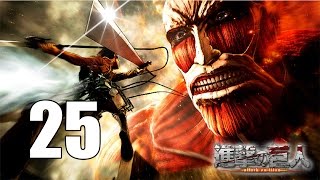 Attack on Titan  Gameplay Walkthrough Part 25 Battle at the Ruined Castle [upl. by Galer]