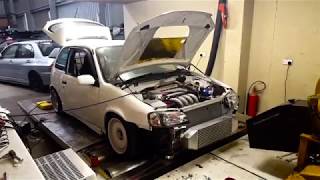 Toyota Starlet Glanza V 2ZZGE PT5858 Turbo  First StartMapping [upl. by Pol]