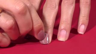 TUTO  Dépose et pose de vernis semipermanent sur base peel off Peggy Sage [upl. by Antonetta495]