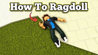 How to Ragdoll in Redcliff City Rp Roblox  Full Guide [upl. by Dlabihcra891]