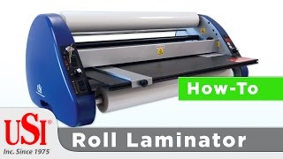 How to Fix a Laminator  Clearing a Film Jam  USI Laminate [upl. by Greerson803]