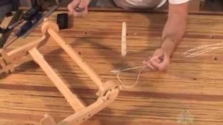 Kromski Harp Rigid Heddle Loom Assembly [upl. by Alleunam]