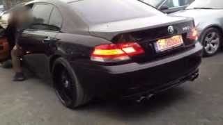 Bmw 760 LI V12 V 12 HAMANN Motor sound HAMANN INDIVIDUAL [upl. by Anilecram]