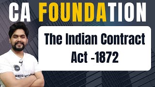 10 Indian Contract Act 1872  CA Foundation  Business Law  Accounting Guru CA Foundation Exam [upl. by Kurt]