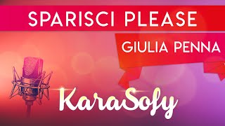 Sparisci Please karaoke  Giulia Penna karaoke  🎙KaraSofy [upl. by Etak]