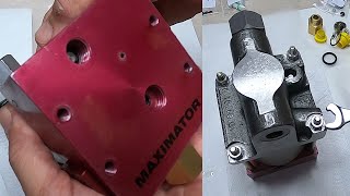 FIX HYDRAULIC PUMP AIR DRIVE MO22 [upl. by Eivlys117]