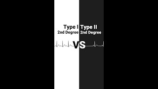 Second Degree Heart Blocks  Type I vs Type II [upl. by Simmonds]